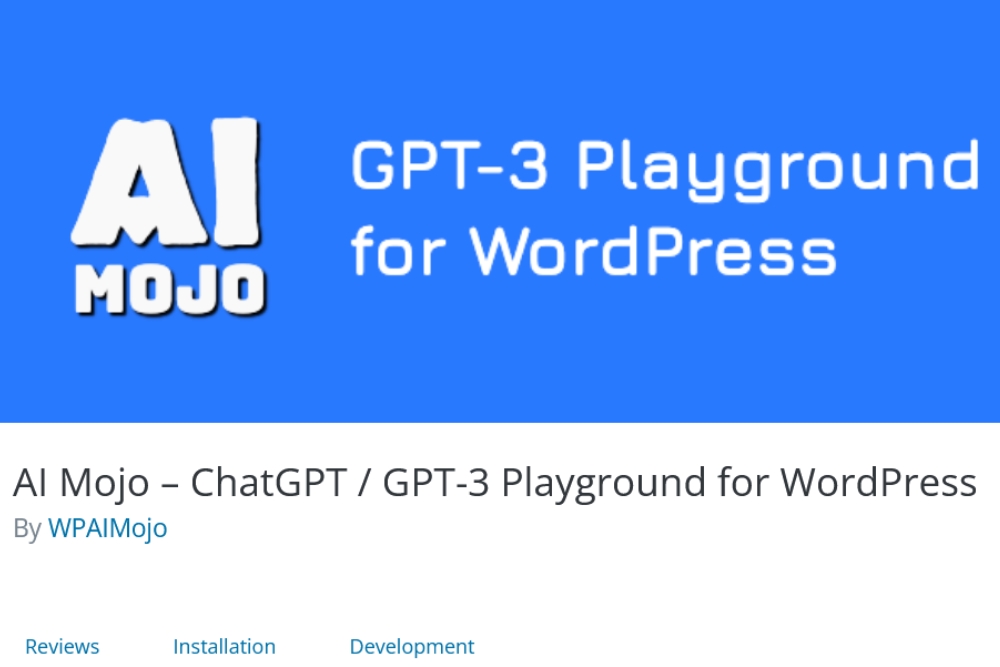 pluginuri ChatGPT de WordPress ai mojo